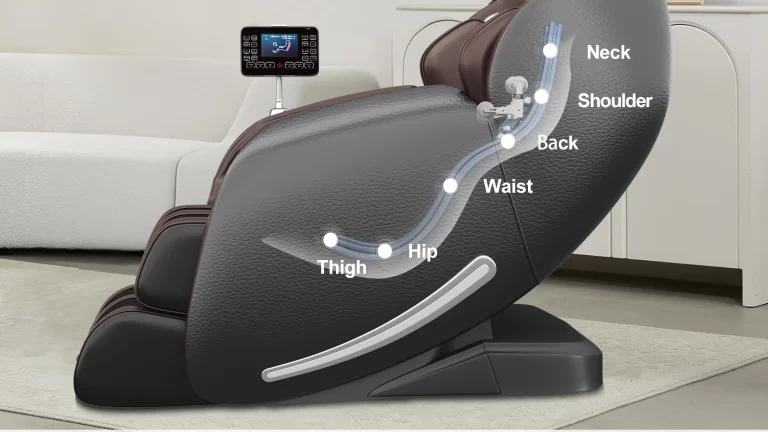 a gentle massage or a hard massage when using a massage chair